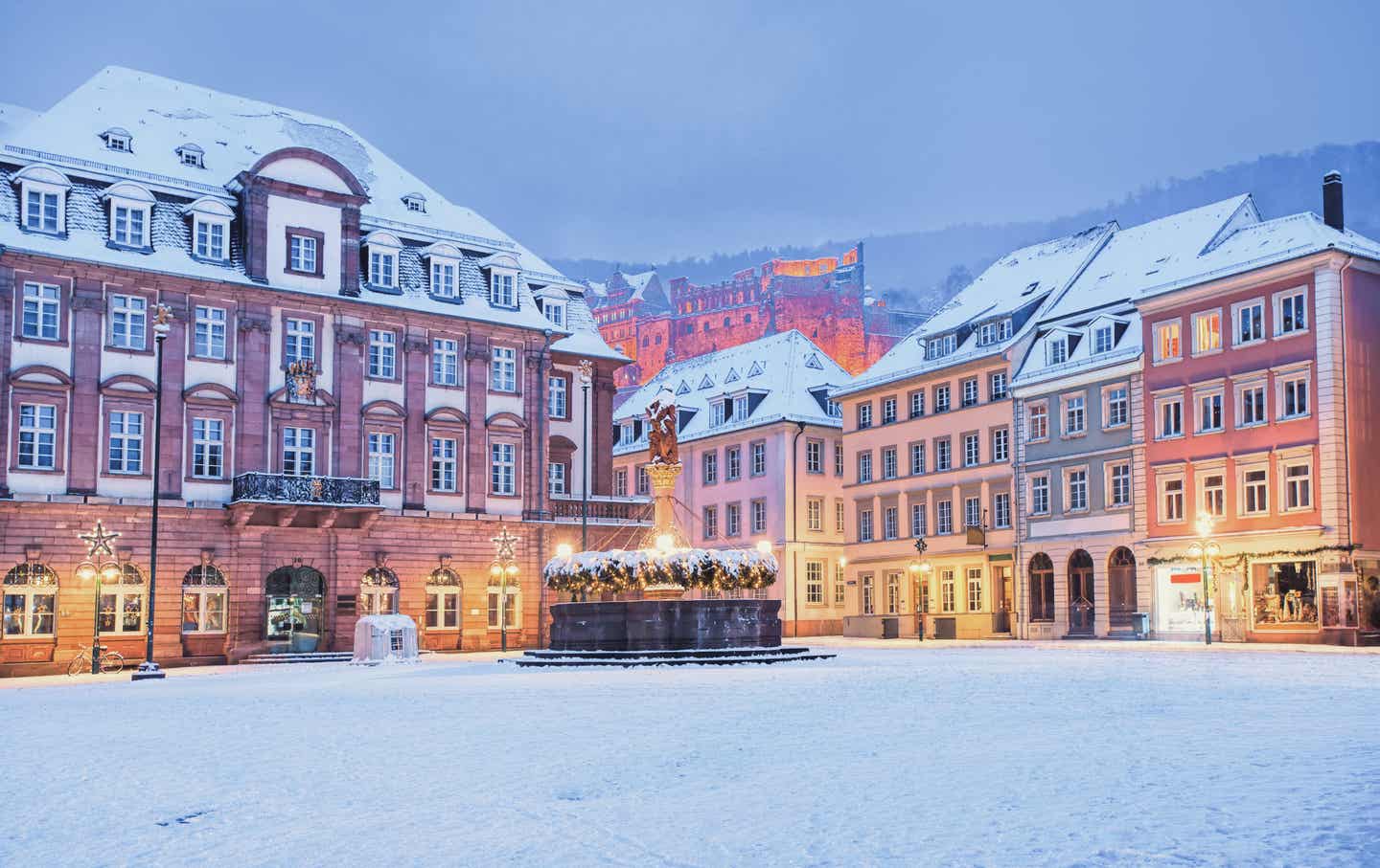 Heidelberg im Winter