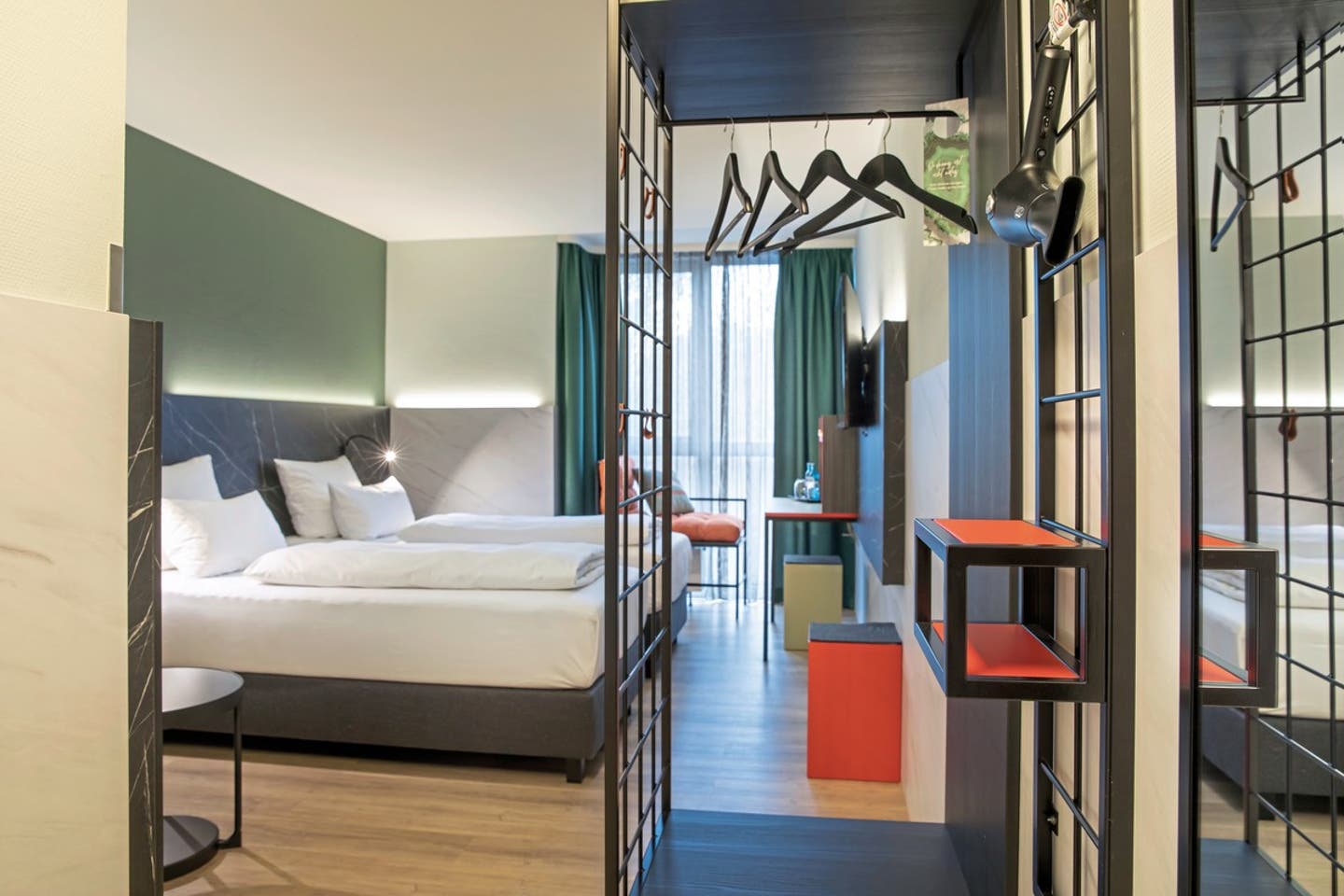 Wohbeispiel Doppelzimmer Business