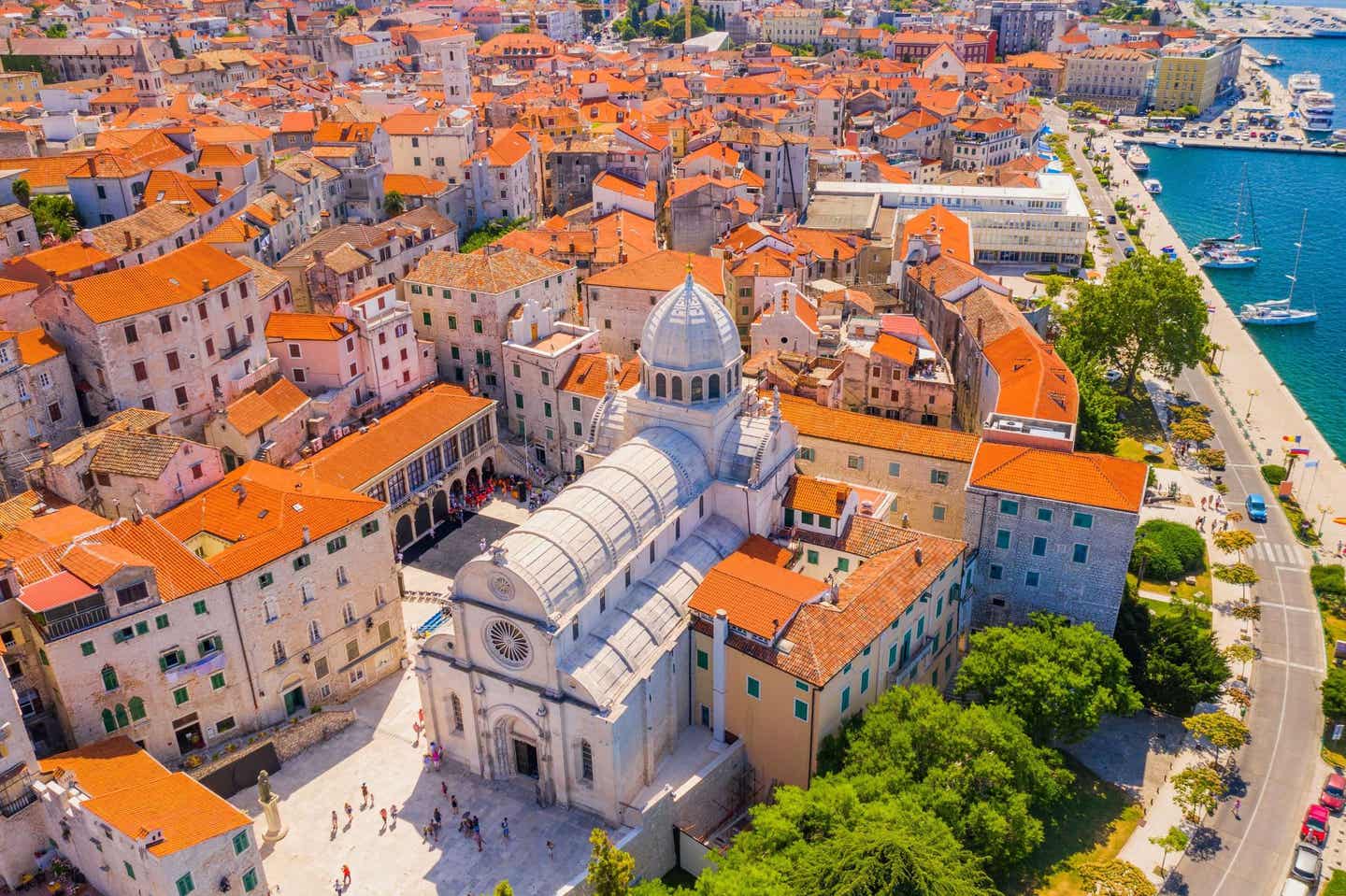 Kroatien Städte am Meer: Sibenik