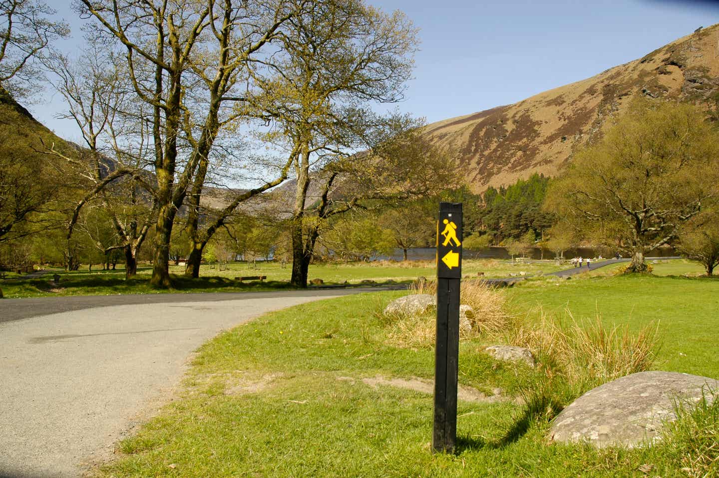 Fernwanderwege Europa: Wanderweg mit Schild