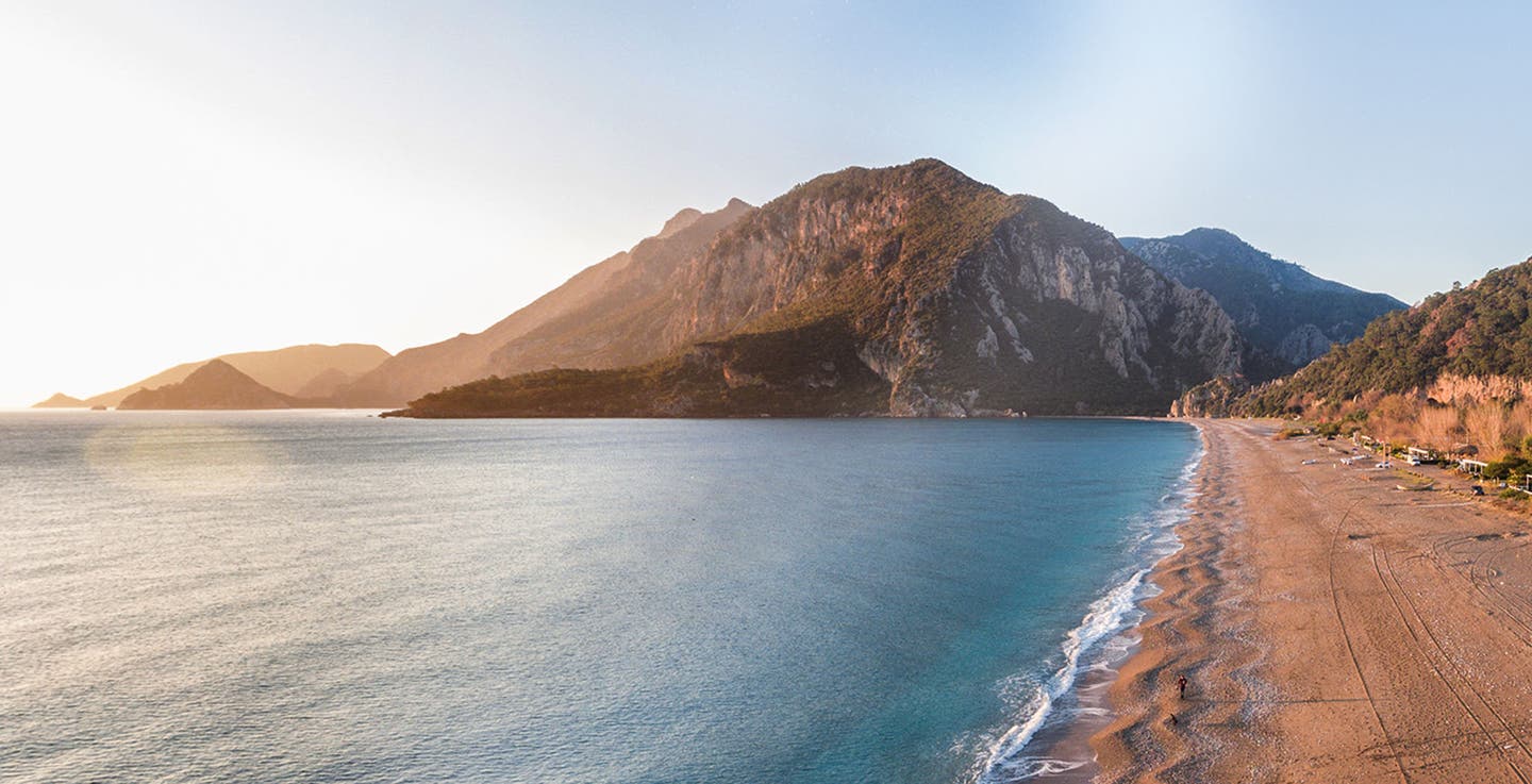 Cirali Beach bei Sonnenaufgang