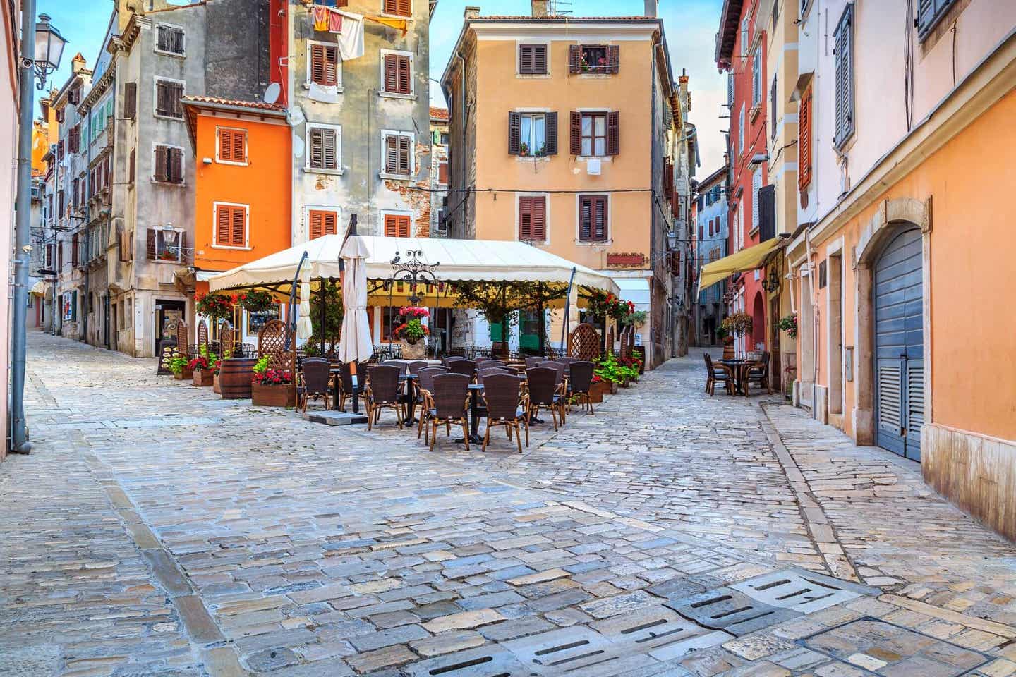 Malerische Altstadt von Rovinj