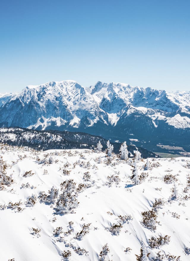 Alle Hotels entdecken Skiurlaub in der Steiermark - Blick auf die winterliche Berglandschaft