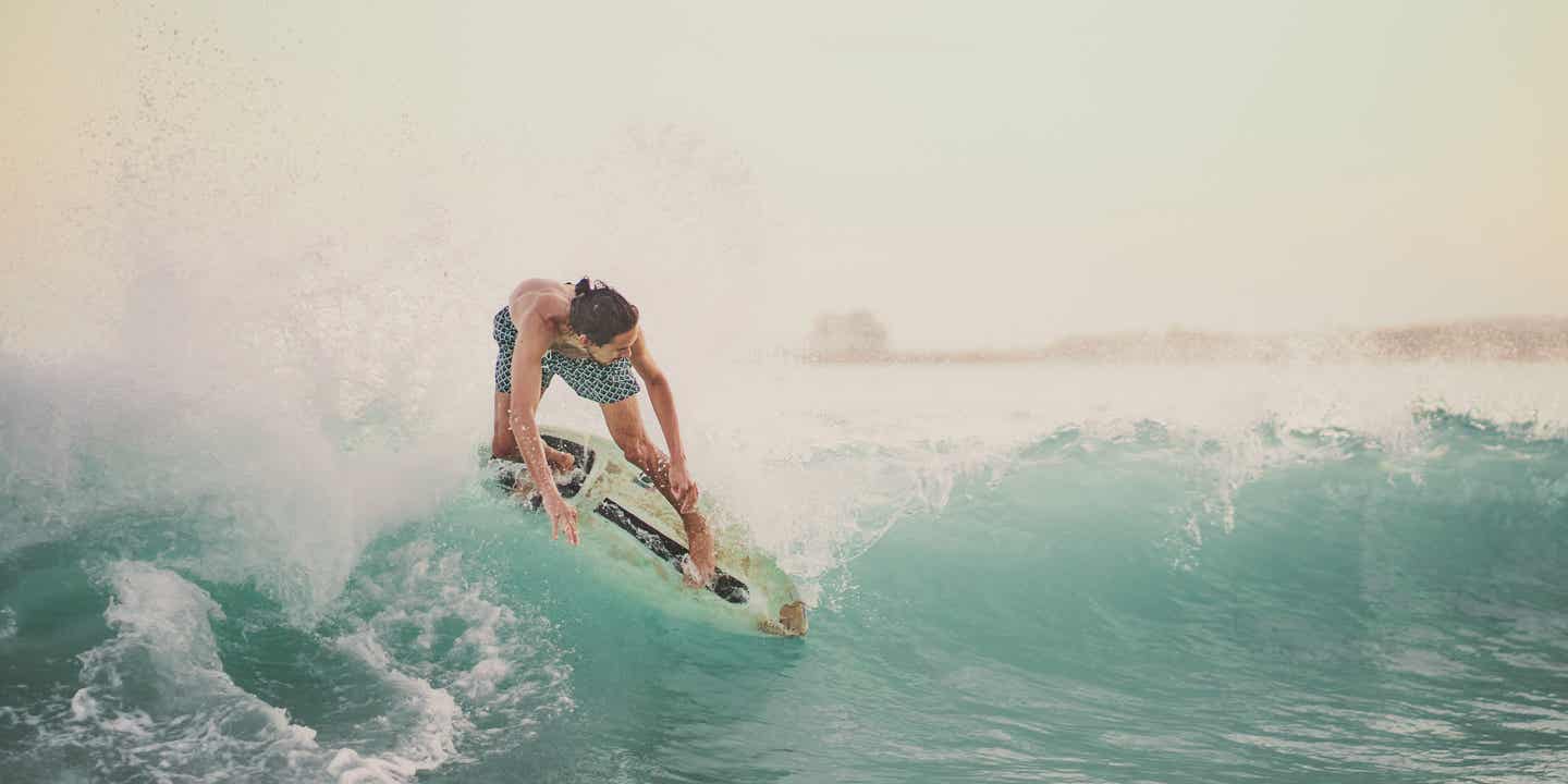 Surfer auf Mallorca