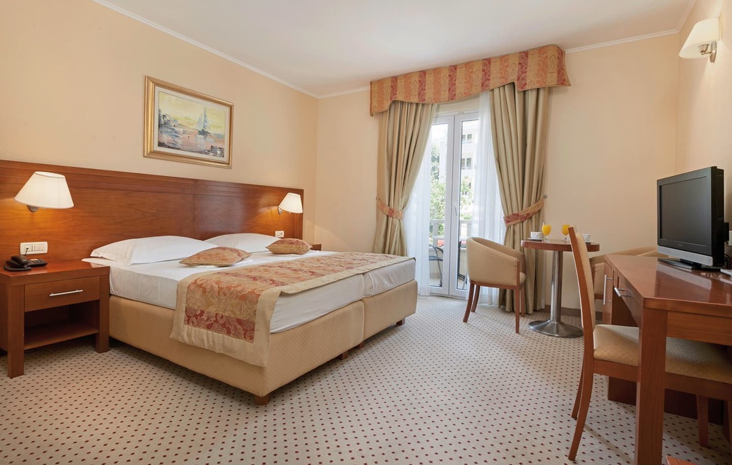 Wohnbeispiel Doppelzimmer Parkseite