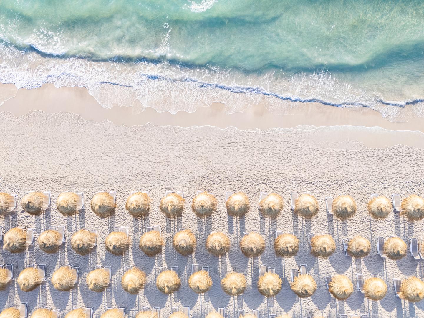 Strand Drohnenbild