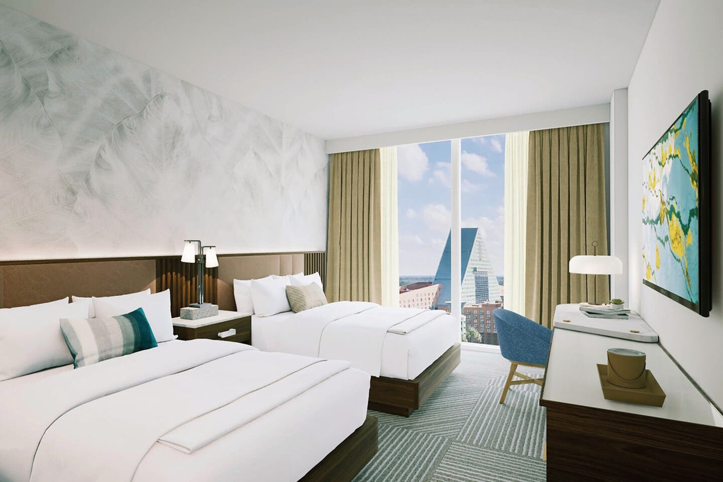 Wohnbeispiel Modellbild One bedroom Signature Queen Suite