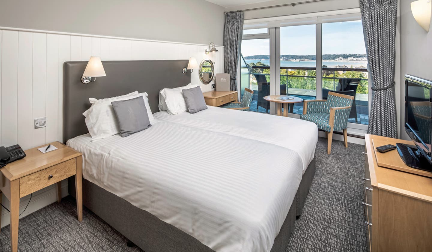 Wohnbeispiel Doppelzimmer Meerblick Balkon