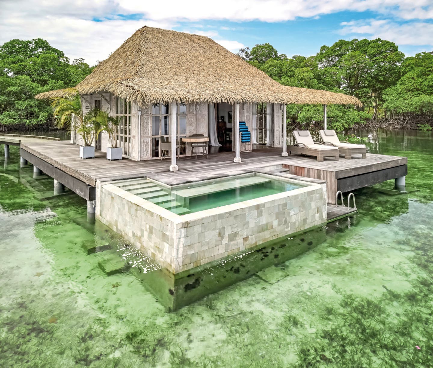 Overwater Pool Villa