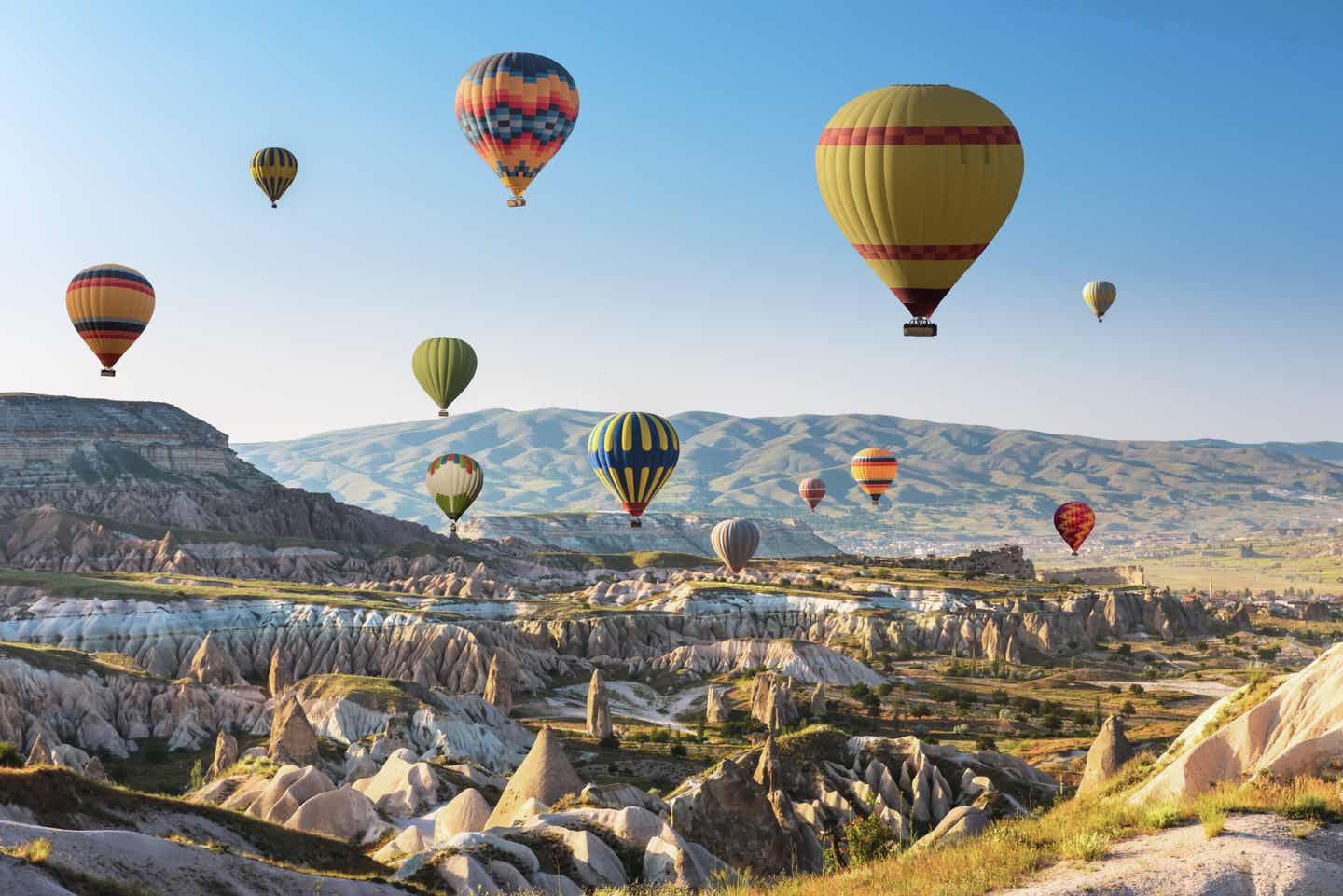 Ballonfahrt in der Türkei