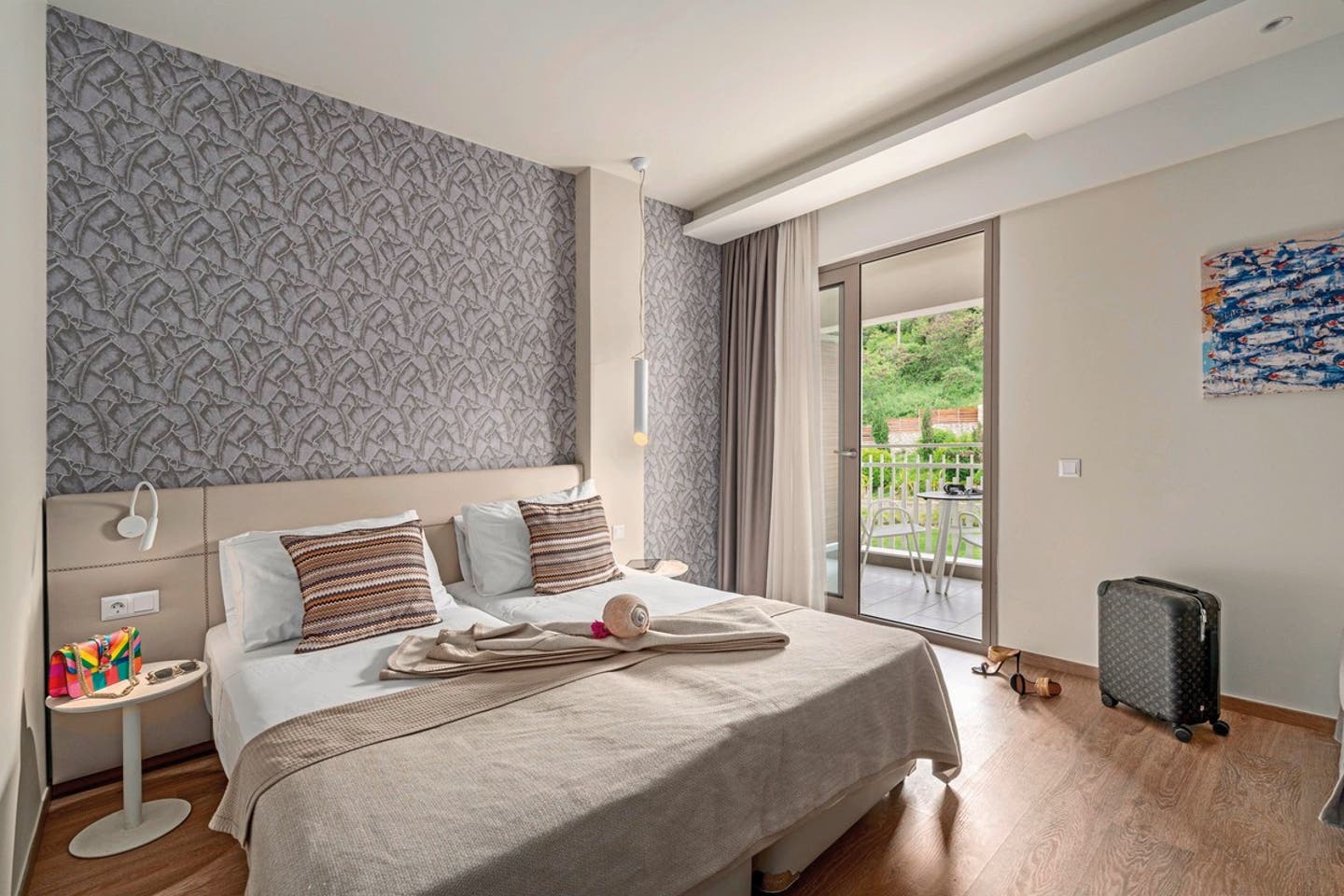 Wohnbeispiel Doppelzimmer Deluxe Gartenblick