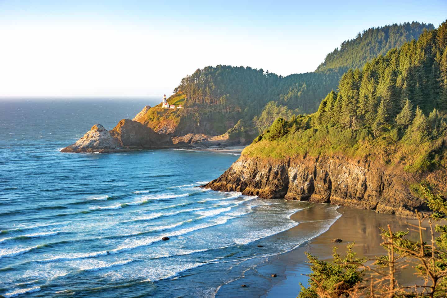 Die beste Reisezeit für die Westküste der USA. Die Küste von Oregon