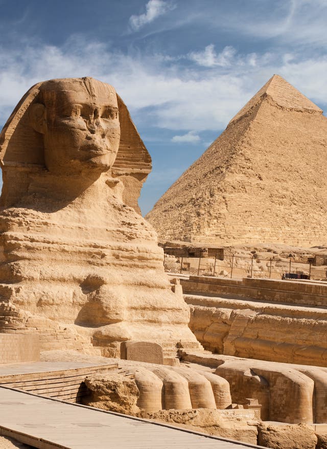 Zu den Angeboten Sphinx und die Pyramiden von Gizeh