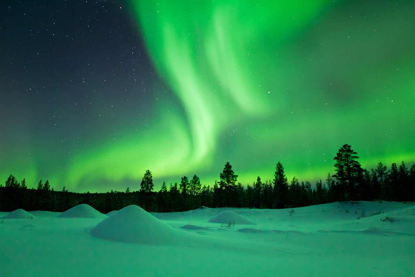 Urlaub in Lappland – Polarlichter