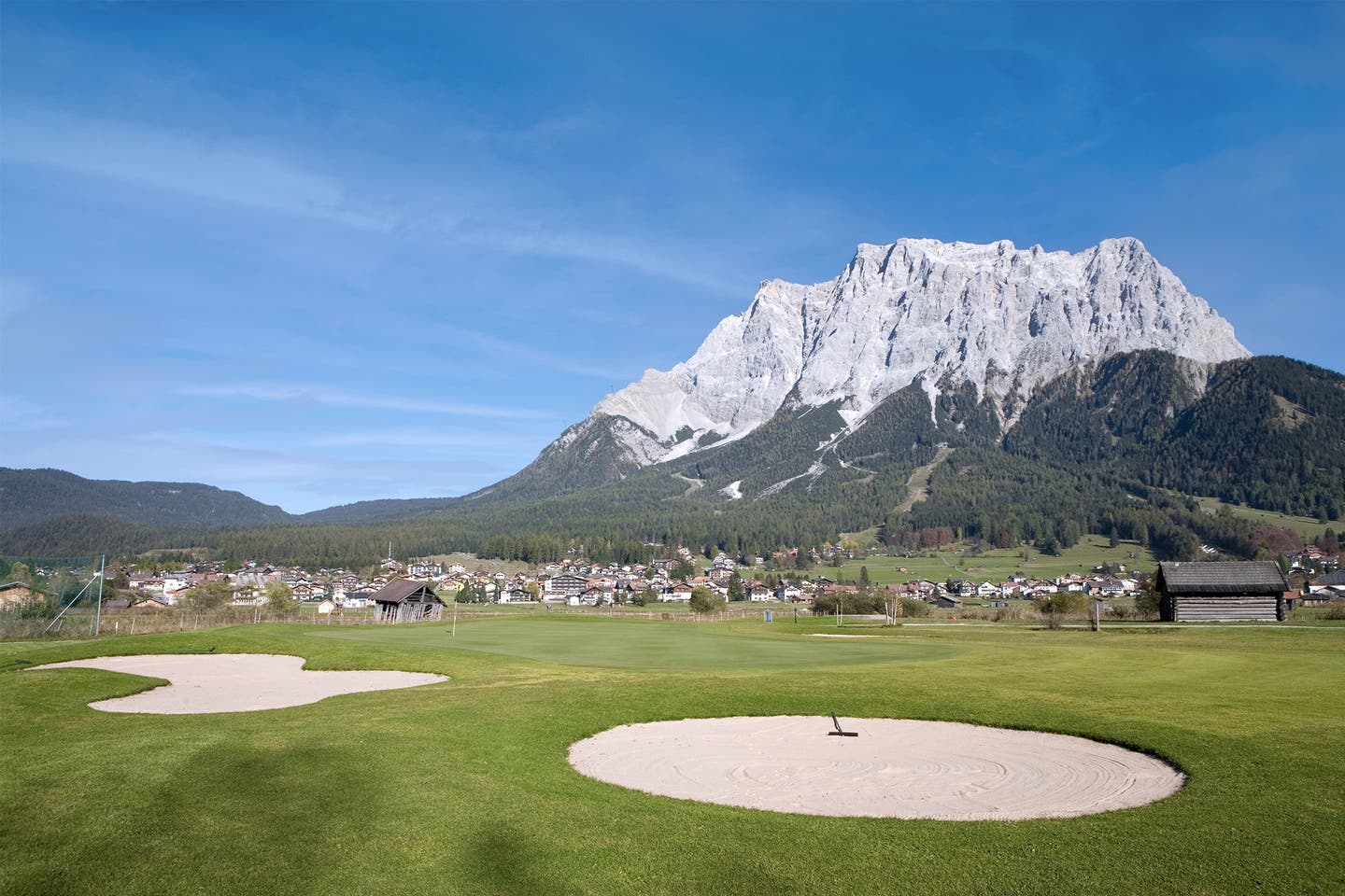 Golfplatz in Tirol, Österreich