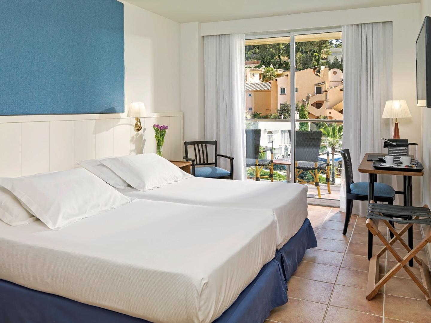 Wohnbeispiel Doppelzimmer seitl. Meerblick