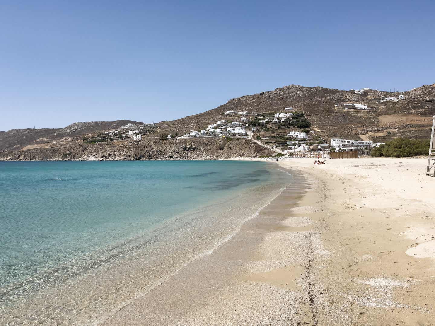 Mykonos Strände: Kalo Livadi Beach