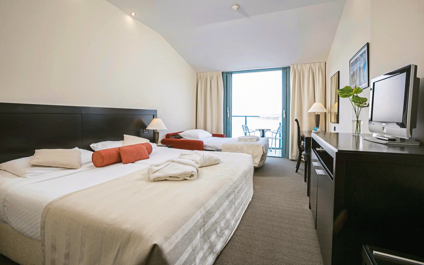 Wohnbeispiel Doppelzimmer Balkon