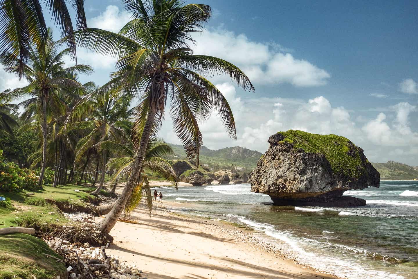 Urlaub auf Barbados - Der Bathsheba Strand, Karibik