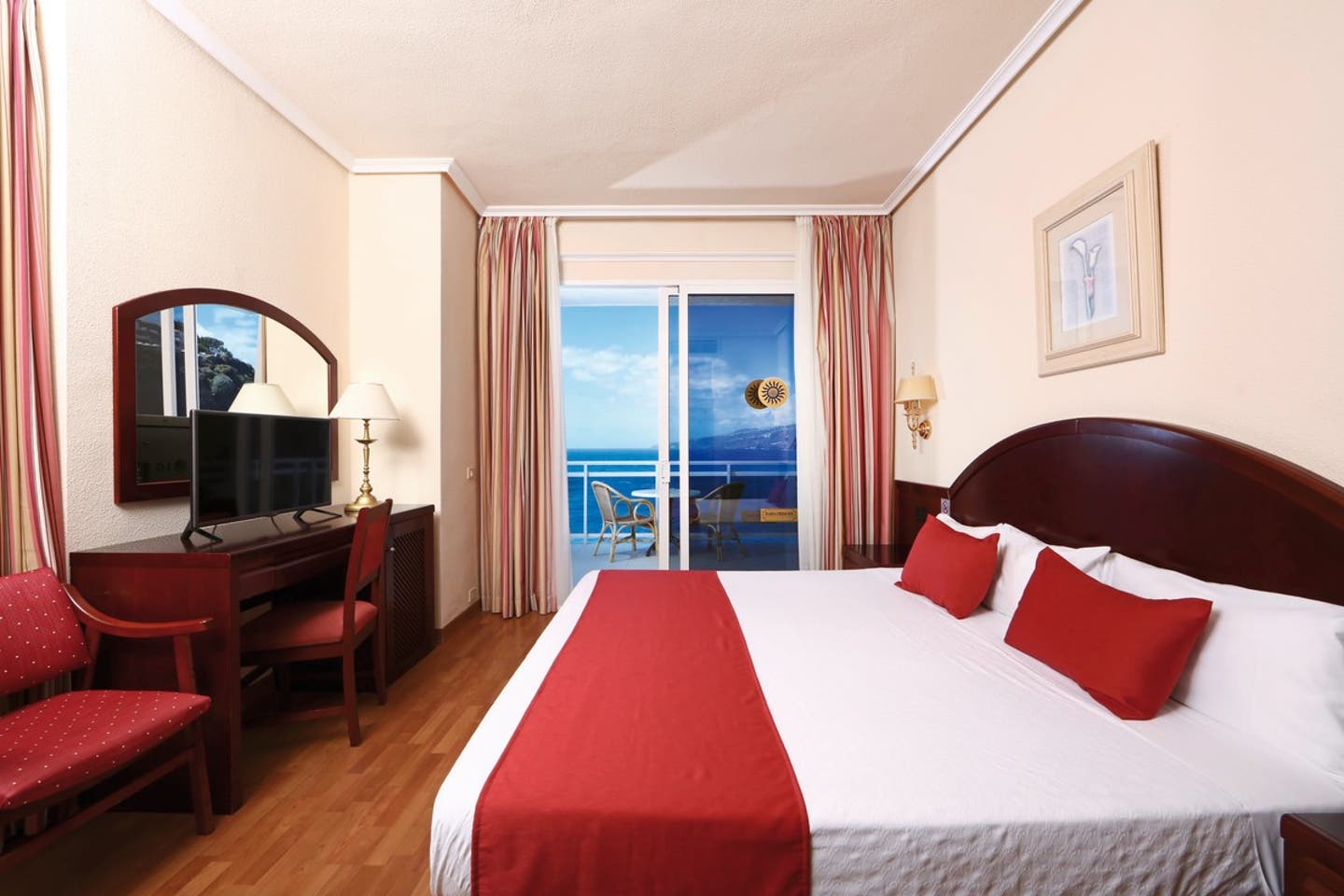 Wohnbeispiel Doppelzimmer Standard Meerblick