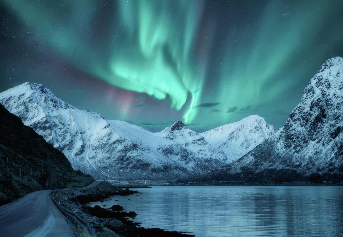 Die beste Reisezeit Skandinaviens, um in Norwegen Nordlichter zu sehen