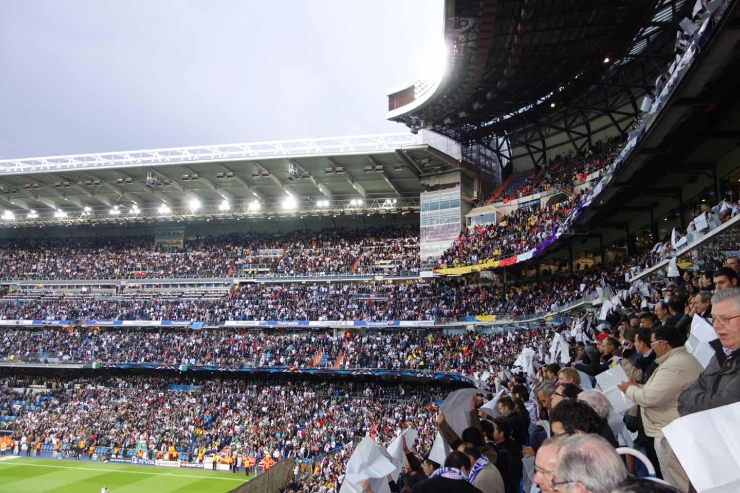 San Bernabeu Stadion in Madrid