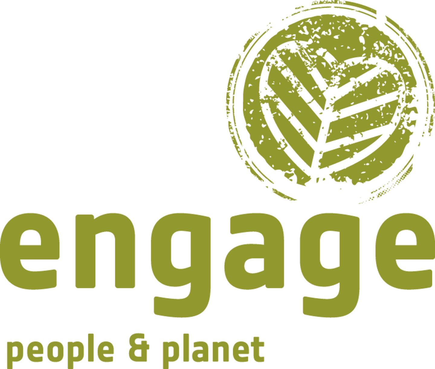 Das Signet „engage – people & planet“