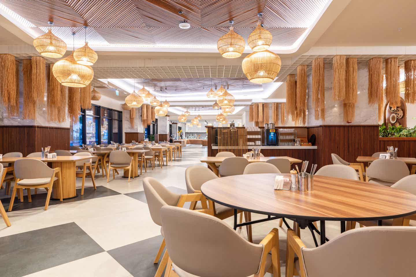 Das Buffetrestaurant im Aldiana Club Side Beach