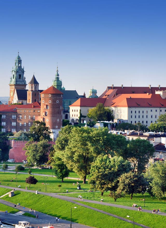 Hotels in Krakau Krakau Stadtansicht