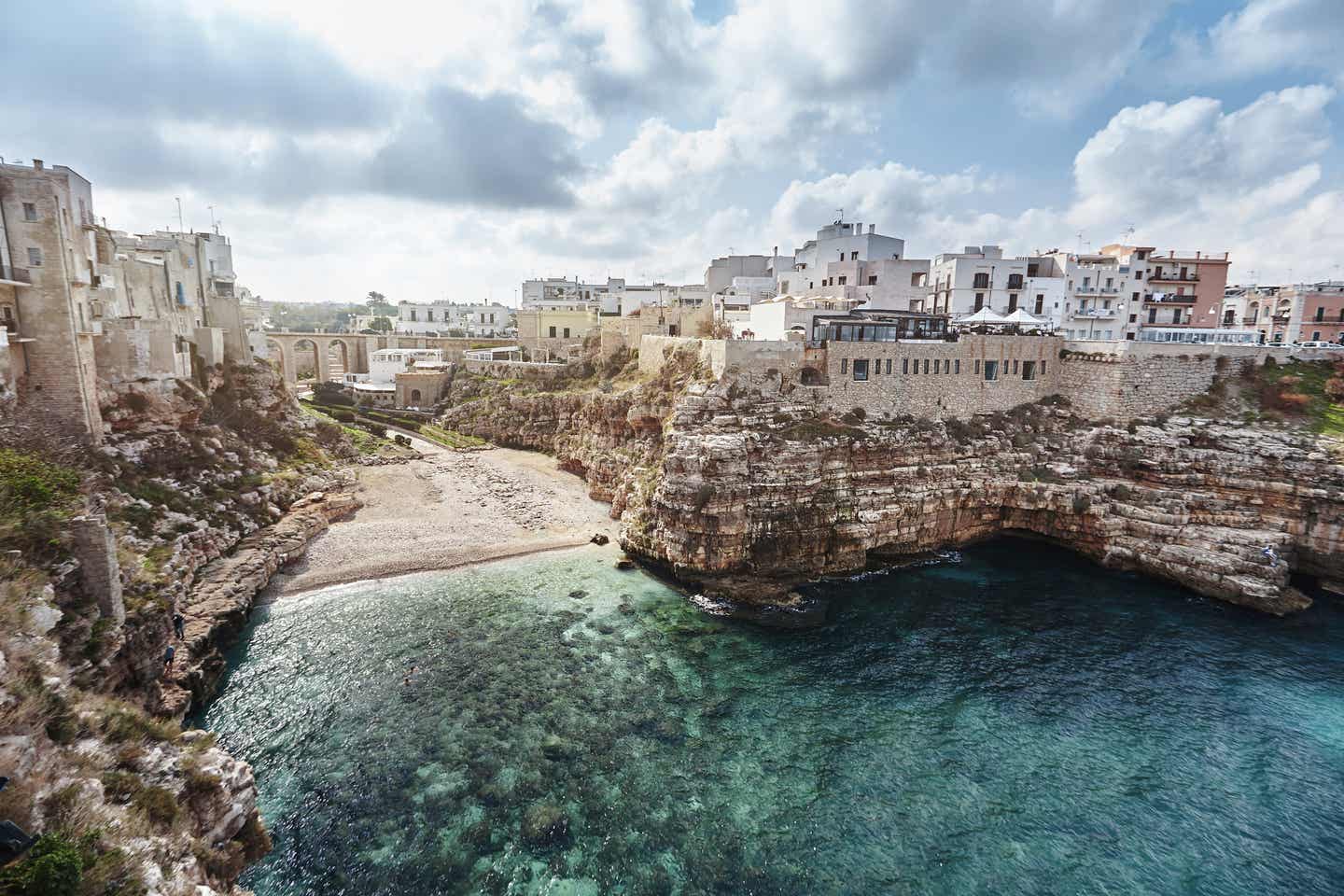 Urlaub an der Adria mit DERTOUR. Polignano a Mare in Italien