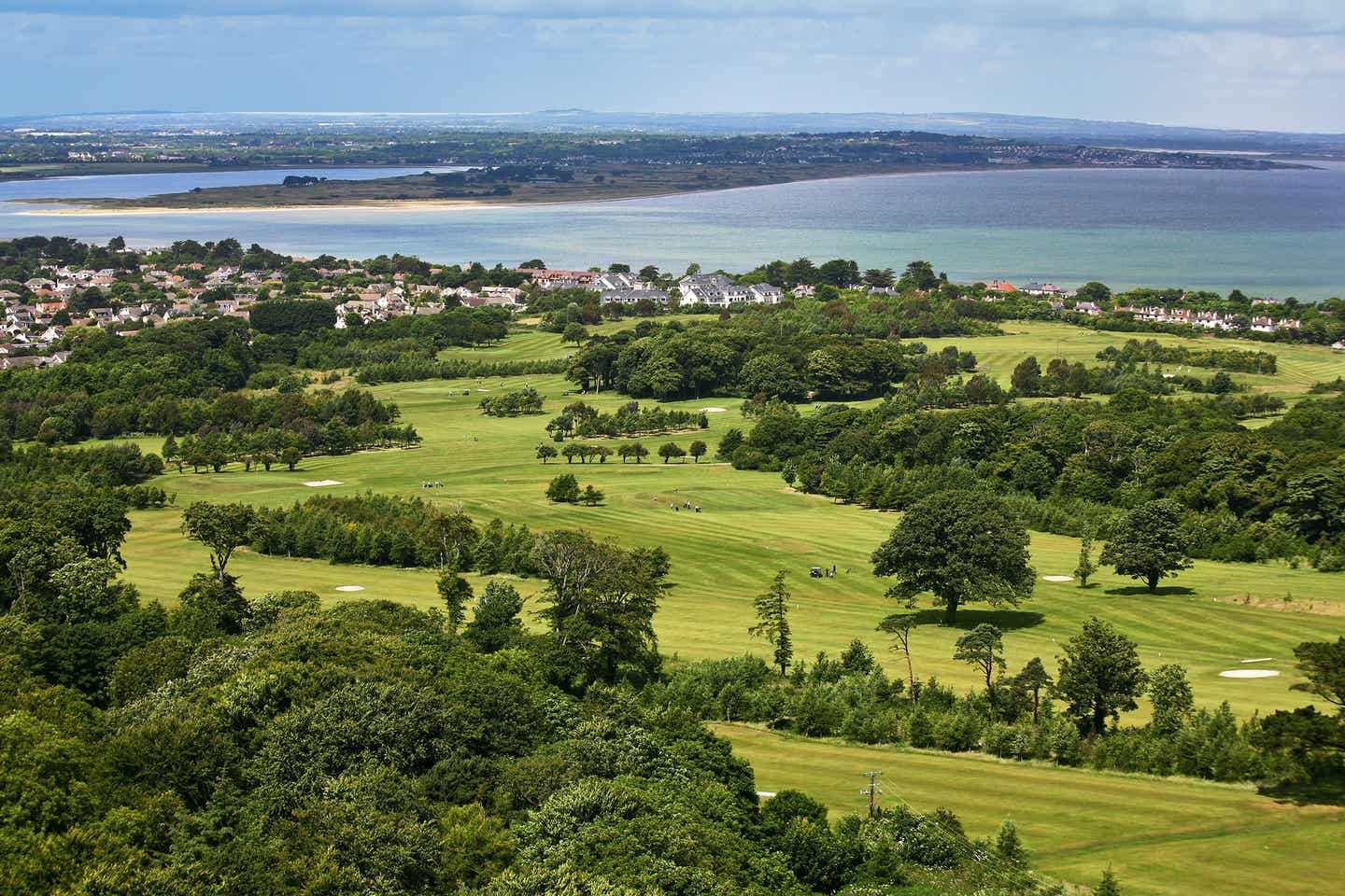 Golfplatz in Portmarnock Irland