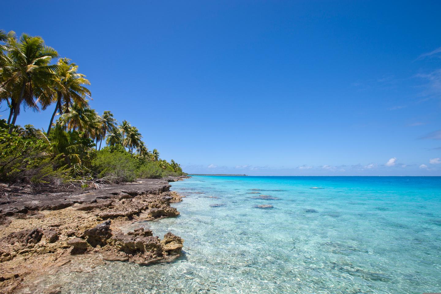 Urlaub am Wasser mit Strand und türkisem Meer