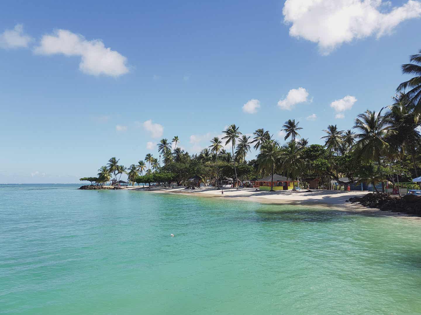 Strand am Pigeon Point in deinem Tobago-Urlaub