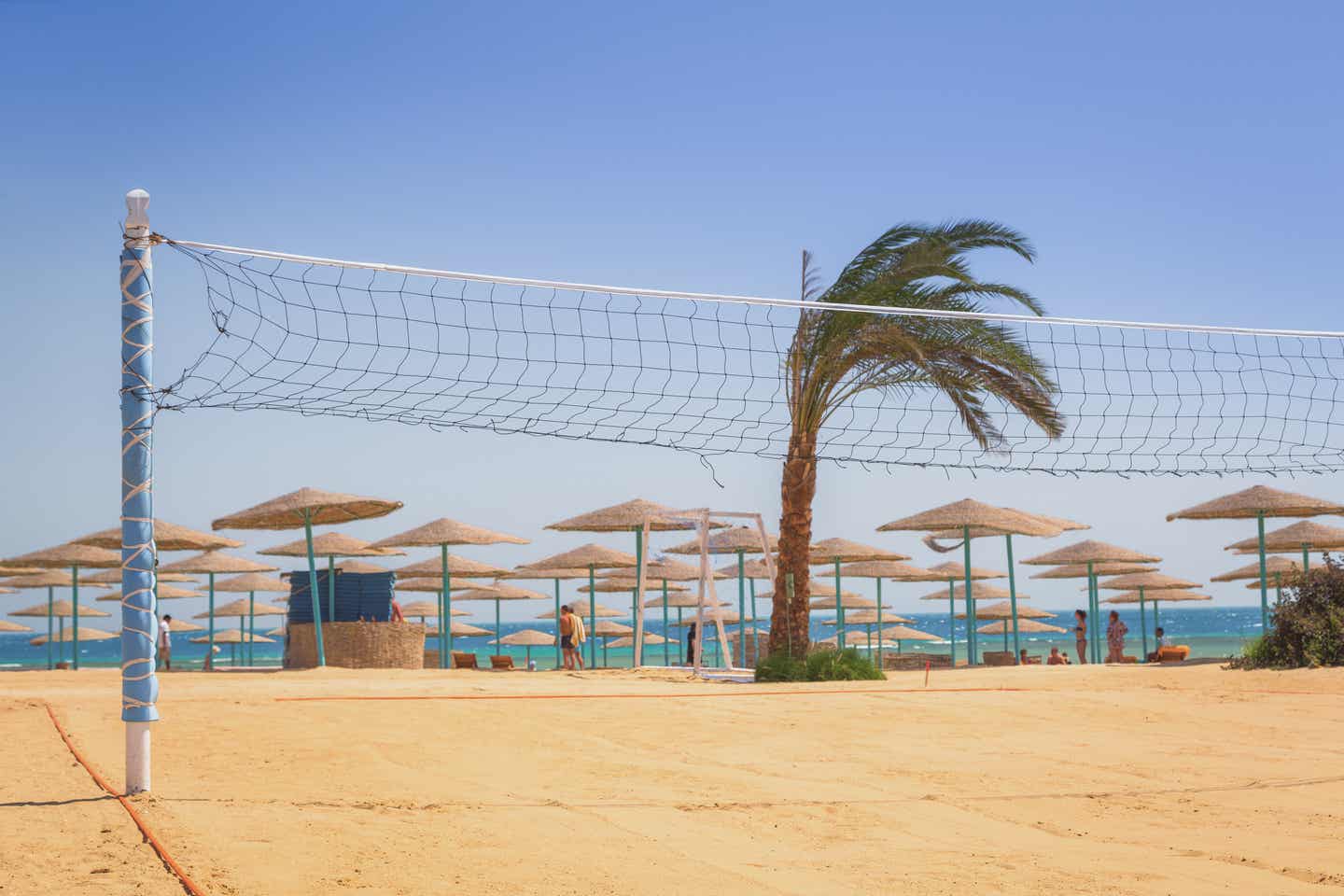 Hurghada Volleyball am Strand