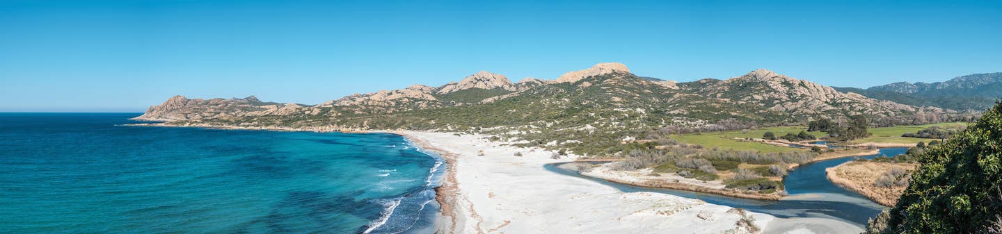 Der Ostriconi Strand auf Korsika