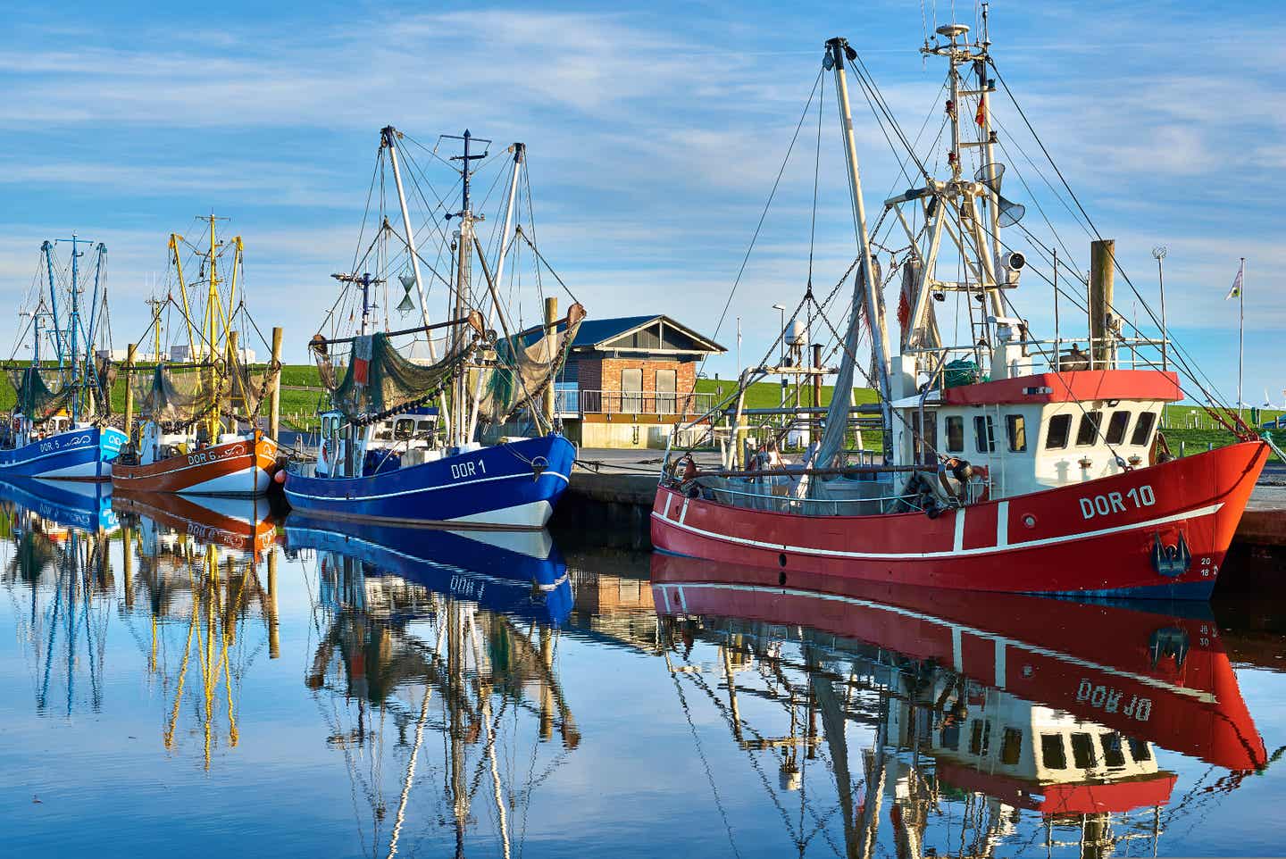 Urlaub in Cuxhaven – Hafen von Dorum