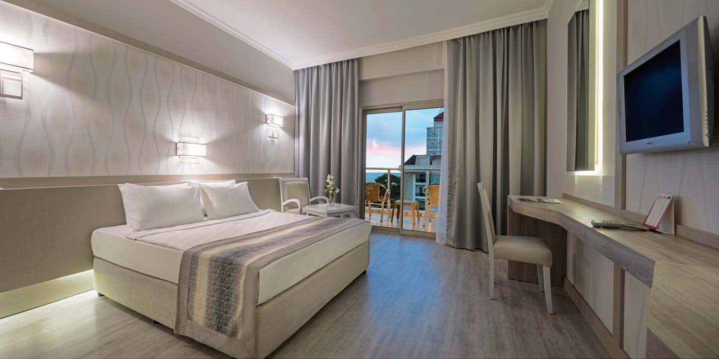 Wohnbeispiel Doppelzimmer seitl. Meerblick