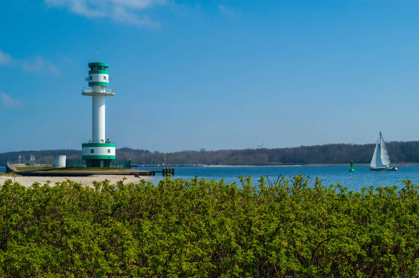 Kiel – Leuchtturm am Strand