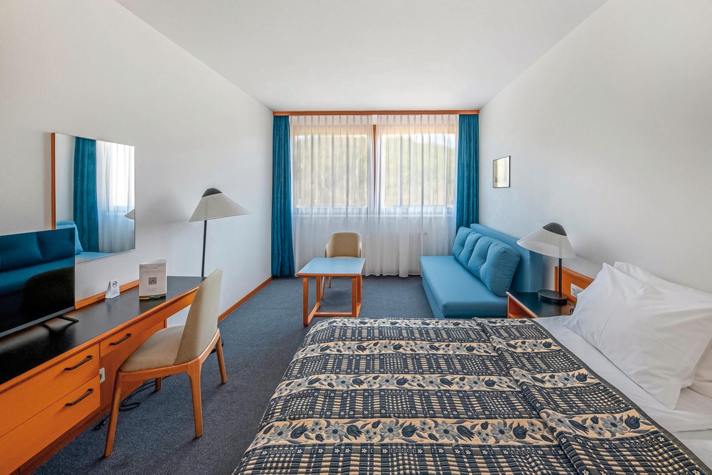 Wohnbeispiel Doppelzimmer Standard Parkseite