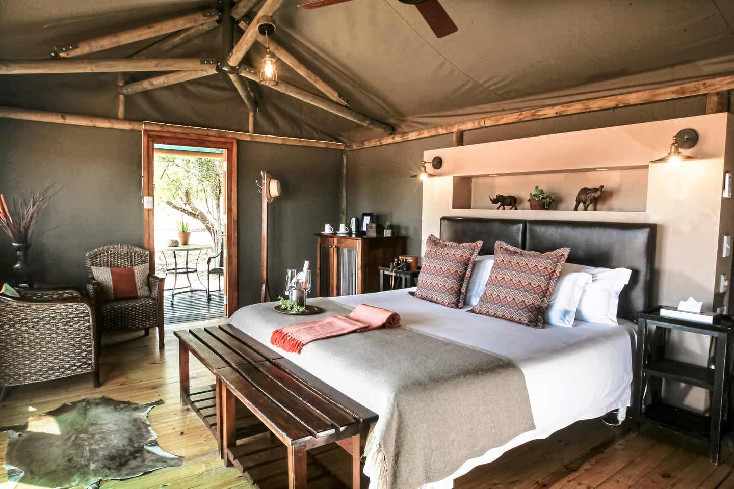 Zimmer in deiner Buffelsdrift Game Lodge Südafrika