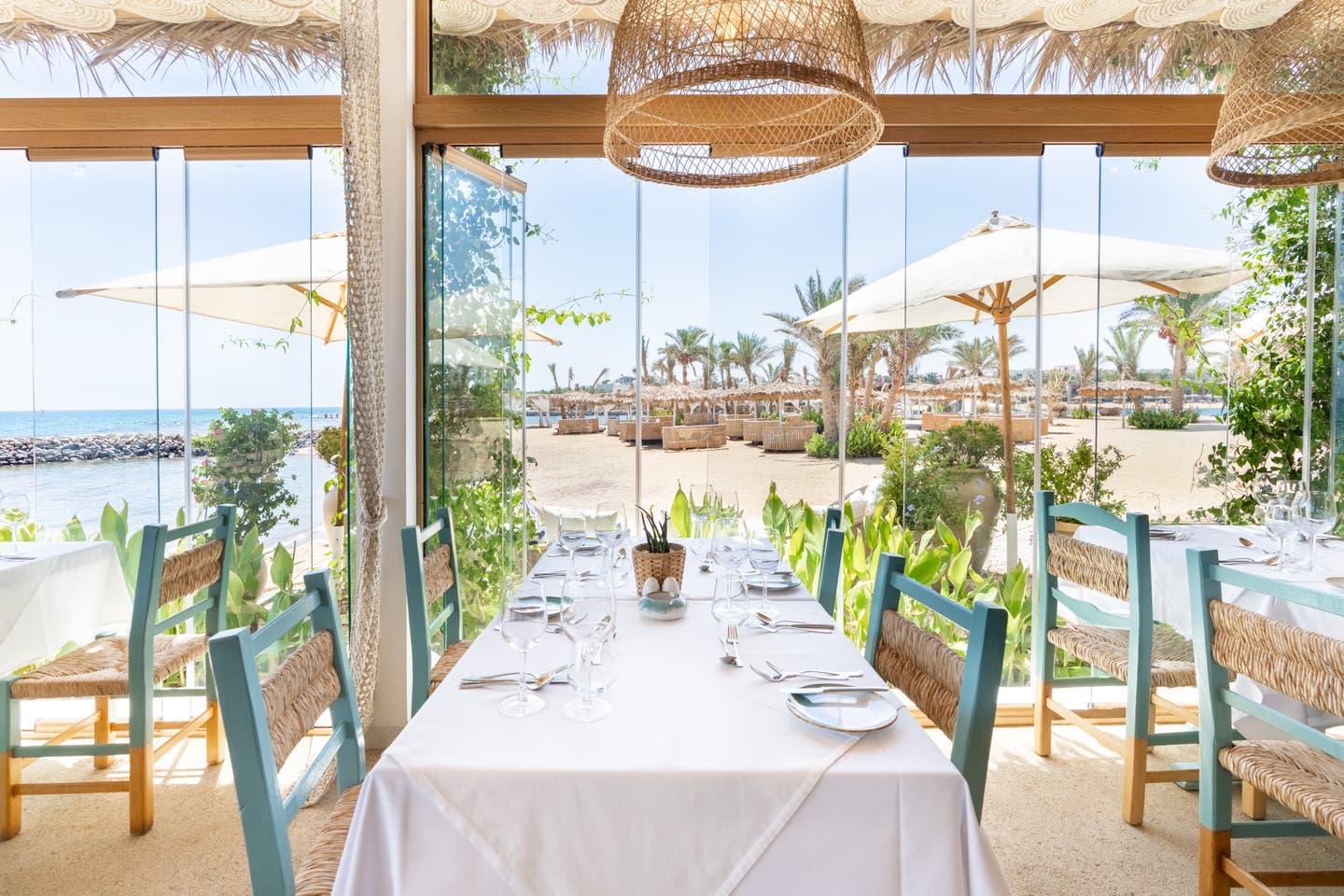 Restaurant direkt am Meer