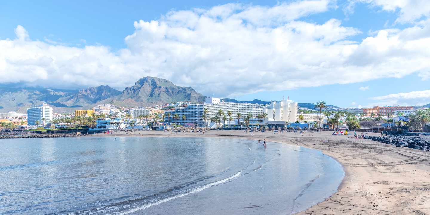 Playa de el Bobo mit Hotelanlage: Teneriffas schönste Strände