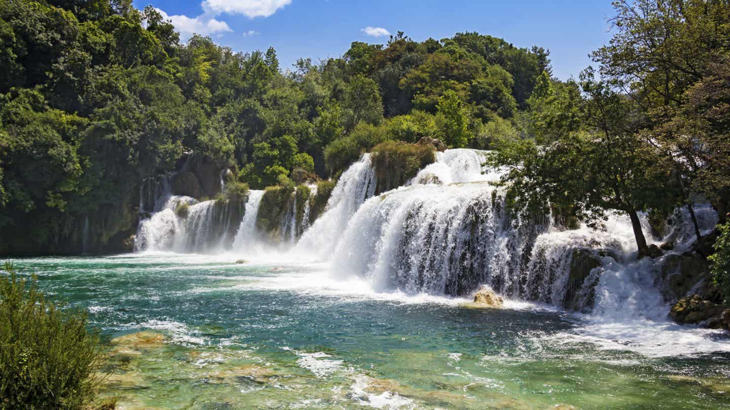 Die Krka Wasserfälle