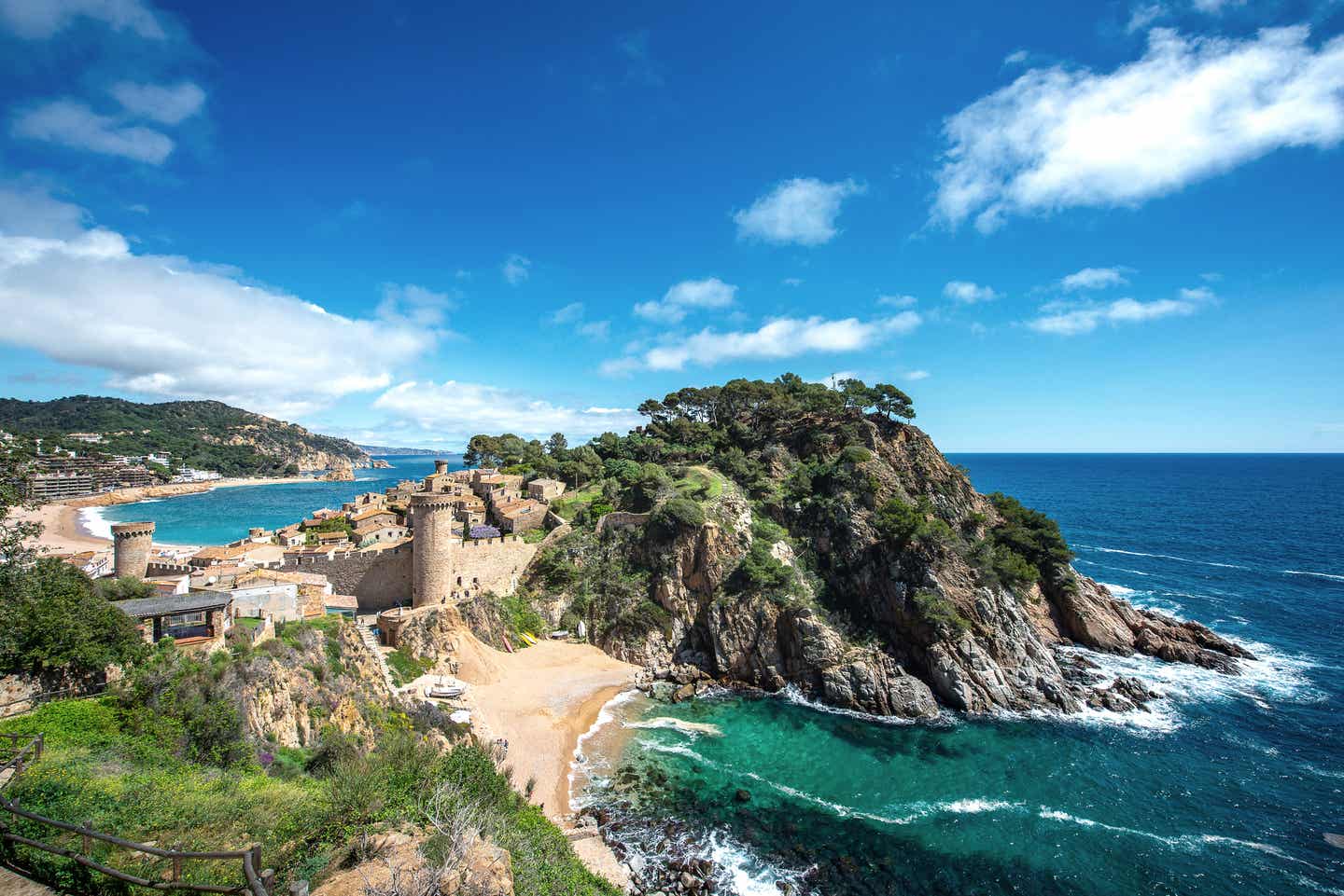 Spanien: Festung in Costa Brava