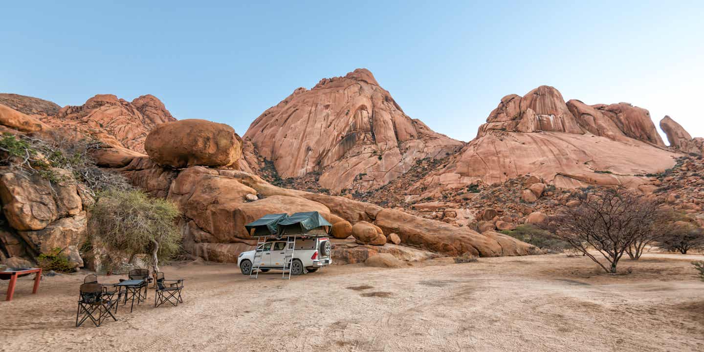 Beste Reisezeit Namibia: Offroad Camping