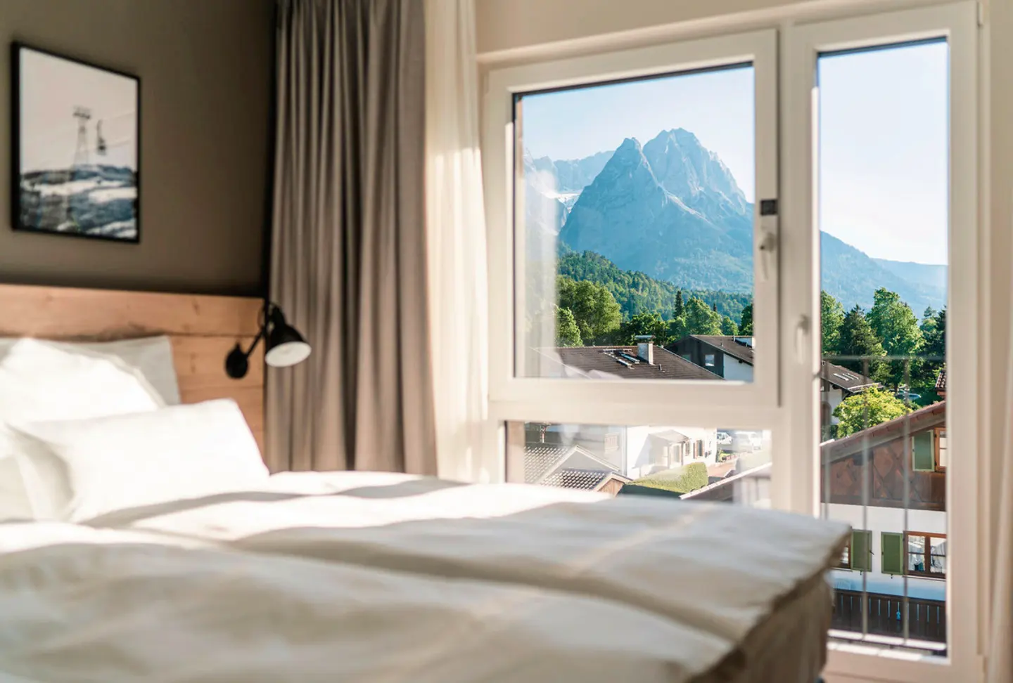 Wohnbeispiel Doppelzimmer Bergblick