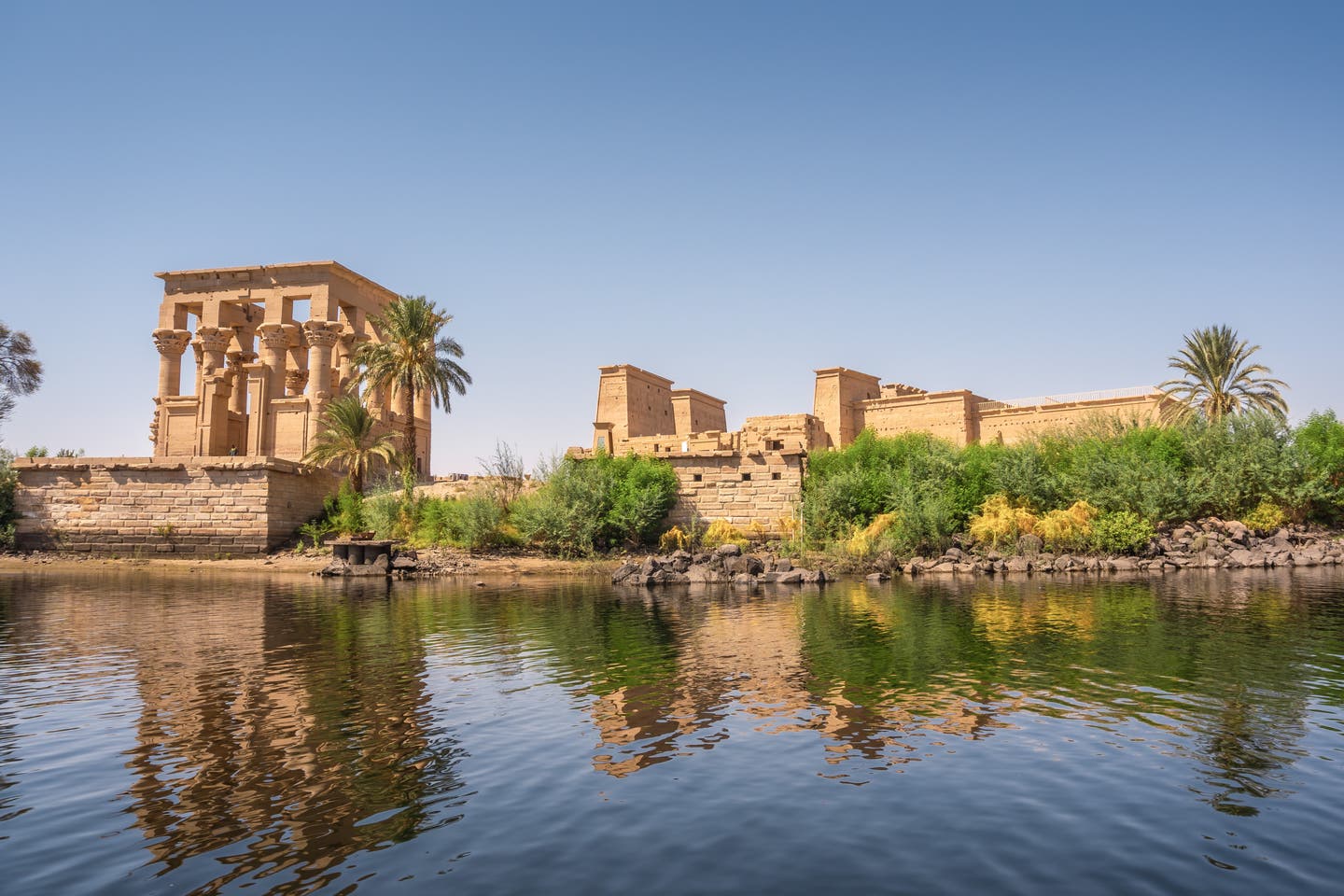 Tempel von Philae und die griechisch-römischen Gebäude, Ägypten