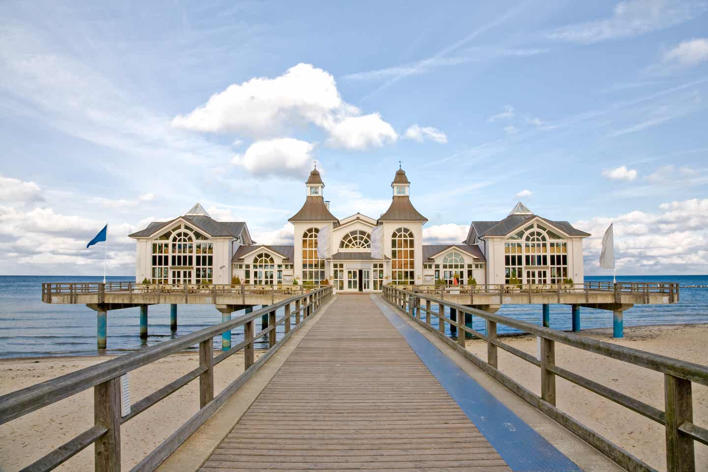 Rügen-Urlaub: Ausblick auf die alte Seebrücke