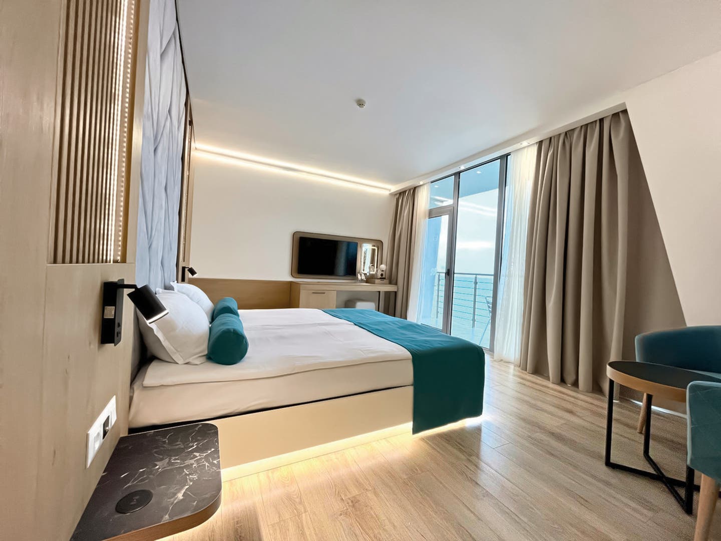 Wohnbeispiel Doppelzimmer Deluxe Meerblick