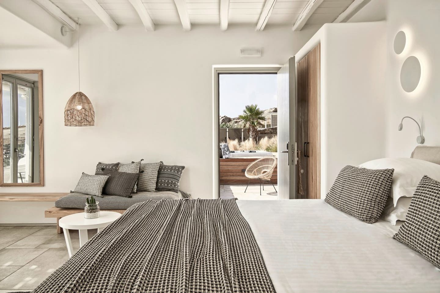 Wohnbeispiel Suite Premium mit Meerblick und Jacuzzi